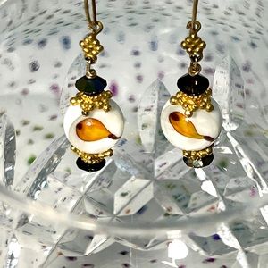 Glasslamp Drop Earrings